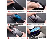 Tempered glass screen protector with UV glue and UV light applicator for Samsung Galaxy S22 5G, SM-S901